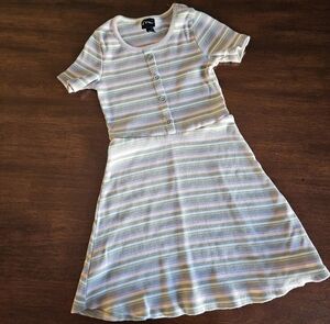 Art Class Striped Multicolor Casual Dress